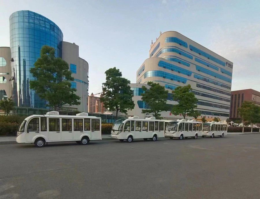 駐馬店智慧城管理中心交車